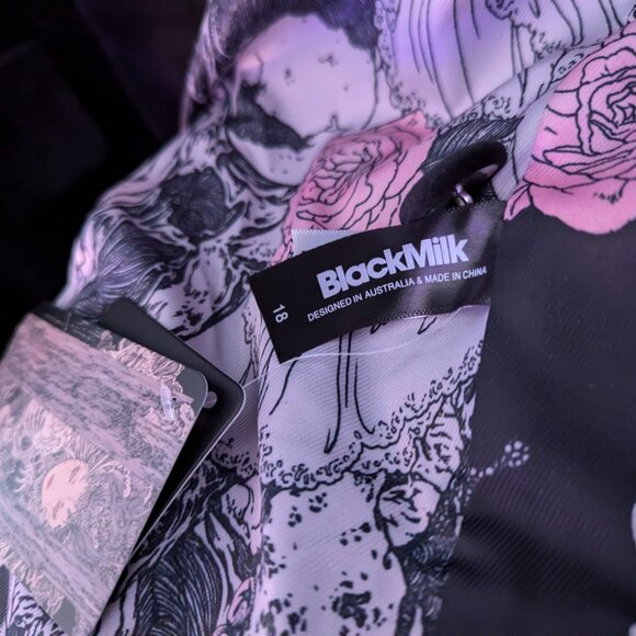 Black Milk black velvet blazer - Picture 4 of 4